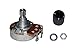 2 x 10K Ohm potentiometer potential + 2 x black control Knob