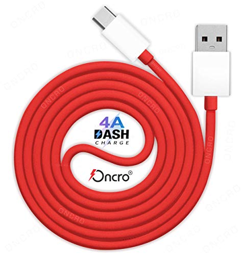 ONCRO® Compatible Dash/Warp 4-5a Rapid Charging and sync USB Type C Cable Suitable for All Type C Devices Like 7, 7 Pro,