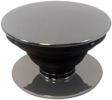 Amotus Pop Out Socket Stand and Grip for Smartphones and Tablets Expanding Mobile Phone Holder (Space Gray)
