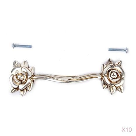 Amazon Com 10 X Rose Cupboard Cabinet Wardrobe Drawer Door Pull