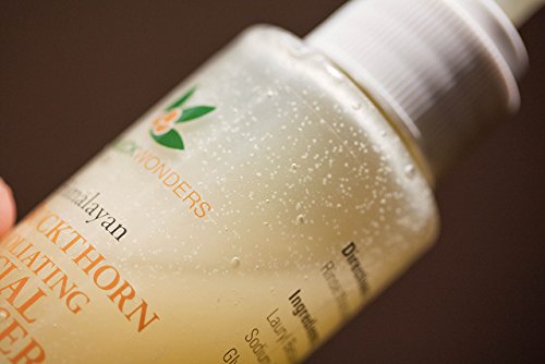 SeabuckWonders Organic Sea Buckthorn Exfoliating Facial Cleanser, 4 Ounce