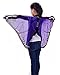 Baby Song Monarch Butterfly Wings Costume with Headband&Mask Purple Butterfly Wings for Girls WA-3
