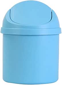 lymty Cubo de Basura para Escritorio Tiny, con Tapa, de plástico, con