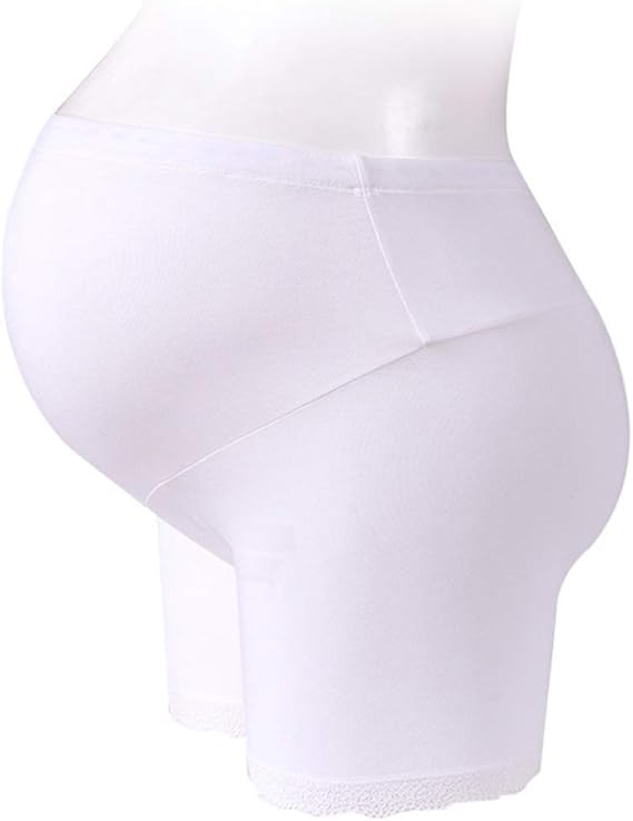 Exceart Womens Maternity Panties High Cut Cotton Over Bump Underwear Brief Belly