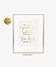 DIGIBUDDHA Humphrey Bogart Quote Gold Foil Print A few Drinks Behind Open Bar Cart Decor Wedding Reception Sign Modern Metallic Art Poster 8 inches x 10 inches A25