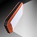Solar Power Bank, PowerGreen10000mAh Solar Charger 2-Port USB - External Battery Pack Charger for iPhone 6/6s,Andriod,HTC and More (Orange)