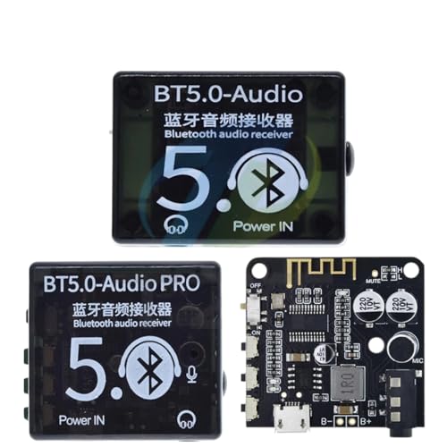 Diytzt Mini Bluetuth 5.0 Decoder Board Audl0Signal Adaptier Bt5.0 Pro Mp3 Lossless Player Wireletss Stereo Music Amplifier Module