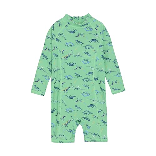 CareTec Swim Suit L/S - Boys, Costume da Bagno Bambini e ragazzi, Verde (Absinthe Green), 74