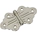 National Hardware N135-335 V485 Cabinet Hinges in Nickel, 2 pack