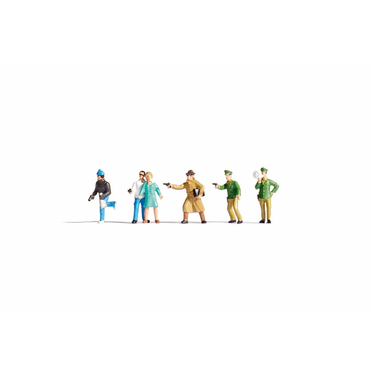 Noch 15096 Gangsters and Policemen Landscape Modelling