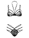Avidlove Women's Sexy Strappy Lingerie Set Lace Lingerie 2 Piece Bra and Panty Set Halter Underwear