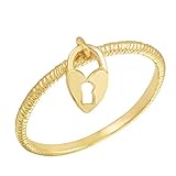 Modern Contemporary Rings 14k Yellow Gold Love
