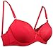 Enimay Women's 6 Pack Padded Bra Sexy Push Up Flowers Removable Adjustable Strap 6 Pack: Classy B-34