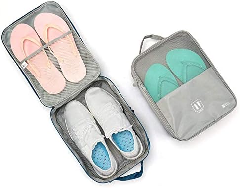 Bhavyam Multi-Purpose Travelling Shoe Bag/Travel Shoe Pouch/Shoe Organizer(Polyester/Multi)