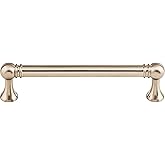 Top Knobs TK803BSN Serene Collection 5-1/16" Kara Pull, Brushed Satin Nickel
