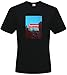Men's Tee shirt - Custom supreme T-shirts,(Black Large)