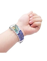 correas de iwatch 42 mm, Apple Watch correa genuina Prime elegante piel Repuestos para deporte hermoso patrón Little Green Grass