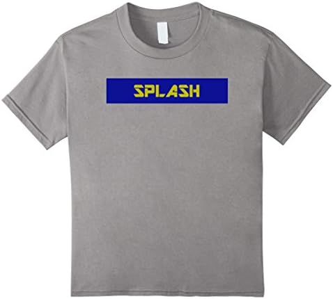 unisex-child Splash Supreme Fit Tee 12 Slate
