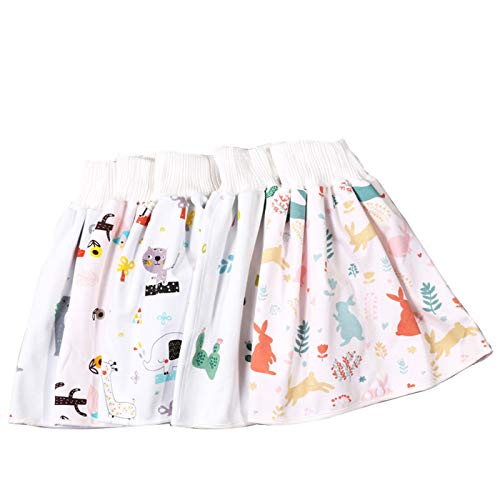 2 Stks Baby Katoenen Luier Rok Absorberende Shorts Waterdichte Peuter Training Broek Herbruikbare Kids Luierbroek… - Image 5