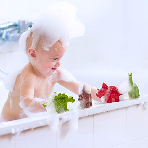 image for Prextex Dinosaur Baby Bath Toys 6 Piece Set for Baby and Toddler Batht
