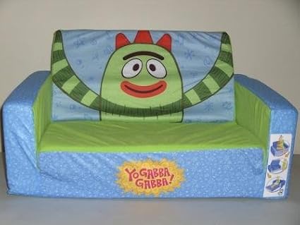 Amazon Com Yo Gabba Gabba Flip Open Sofa Toys Games