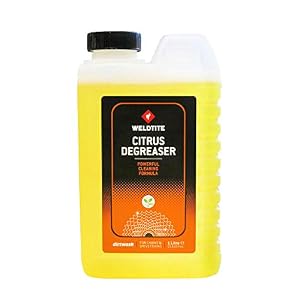 WELDTITE Dirt Wash Bike Degreaser for Cleaning and Degreasing Chains and Other Bicycle Components – Citrus – 1L