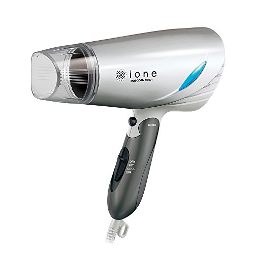 Tescom Ione Negative Ion Hair Dryer Silver Tid371-s