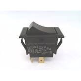 Rocker Switches SPST ON-NONE-OFF BLK (1 piece)