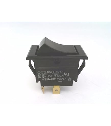 Gardner Bender GSW-45 Heavy-Duty Electrical Rocker Switch, SPST