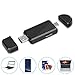 USB C Micro USB SD Card Reader – ikling USB Type C Micro USB OTG Adapter USB 2.0 Portable Memory Card Reader Huawei Mate 10 / Galaxy S8 / PCs/Notebooks /Tablets Phone OTG Function
