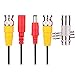 WildHD 2x150ft All-in-One Siamese BNC Video and Power Security Camera Cable BNC Extension Wire Cord with 2 Female Connetors for All HD CCTV DVR Surveillance System (150ft 2pack Cable, Black)