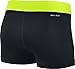 Nike Women's Pro Cool 3-Inch Training Shorts (Black/Volt/White/X-Small)