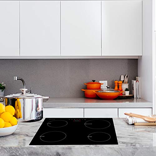 NOXTON Induction Cooktop, Electric Boost Stove Builtin 4 Burners
