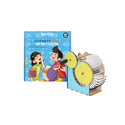 image for Smartivity Clickety Flix Retroscope, STEM Learning Toys, Creative Cons