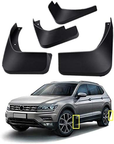 thumbnail image 2 of Genuine VW Splash Guards & Mud Flaps For 2016-2024 Tiguan R-Line - Full Set (4 Pieces) 2 of 5