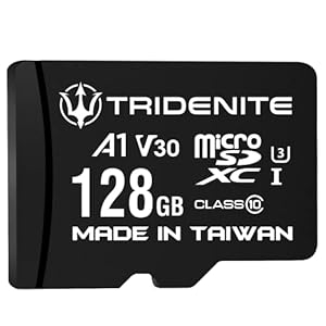 TRIDENITE microSD 128GB マイクロsdカード Nintendo Switch SDカード A1 V30 UHS-I U3 C10 IPX7