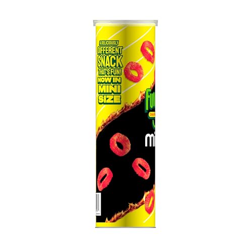 MINIS, FUNYUNS FLAMIN HOT, 2.875 OUNCE CANISTER