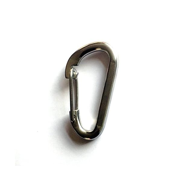 38-Stainless-Steel-316-Carabiner-Flat-Snap-Hook-with-Latch-Silver
