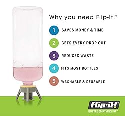 Flip-it! Bottle Emptying Kit - Flip Bottle Upside