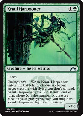 Magic The Gathering - Kraul Harpooner (136/259) - Guilds of Ravnica