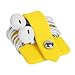 ELFRhino Silicone Earphone Organizer Earphone Wrap Winder Headphone Cord Organizer Wrap Winder Manager/Cable Winder(Yellow, 1 Piece)