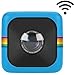 Polaroid Cube+ 1440p Mini Lifestyle Action Camera with Wi-Fi & Image Stabilization (Blue)