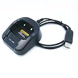 Baofeng USB Cable Battery Charger with Indicator Light For Portable Baofeng UV-82 UV-82HP UV-82L Series Two-Way Radios