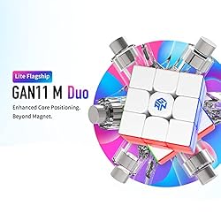 FUNNXYZ GAN 11 M Duo, 3x3 Magnetic Speed Cube, Gans