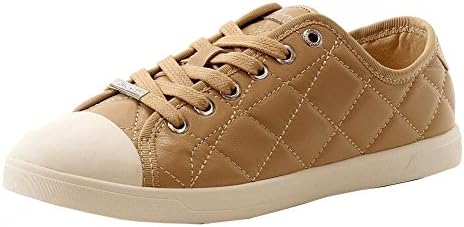 Donna Karan DKNY Women's Blair Fashion Buff Quilted Leather Sneaker Shoes Sz: 8