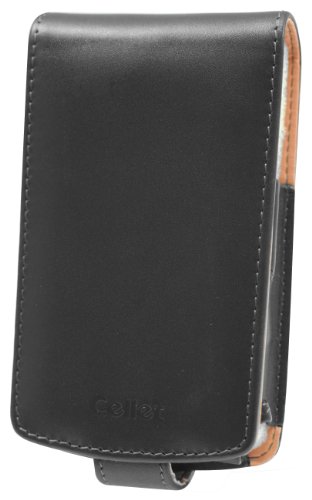 Cellet Executive Case with Sivel & Spring Belt Clip for Blackberry 8800, 8820 & 8830- Black