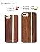 YFWOOD Compatible for iPhone 7 Plus Wood Case, iPhone 8 Plus Case with Natural Wood Design Shockproof Heavy Duty Slim Protective Cover Compatible with iPhone 7/8 Plus