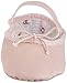 Bloch girls Bloch Girl's Bunnyhop Full Sole Leather Ballet Slipper/Shoe dance shoes, Pink, 13 Wide Little Kid US