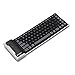 Mini Black Wireless Flexible Roll-Up Bluetooth Water-Proof Keyboard for Microsoft Nokia Lumia Smartphones - Sony Xperia Z1 Z2 Z3 Z4 Z5 Z3v Z4v - LG G Flex 2, G Stylo - LG Optimus L9, L90, L70