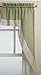 Lorraine Home Fashions Salem 60-inch x 38-inch Tailored Swag Pair, Sage
